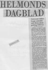 mislopen subsidie