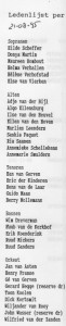 ledenlijst aug 1995
